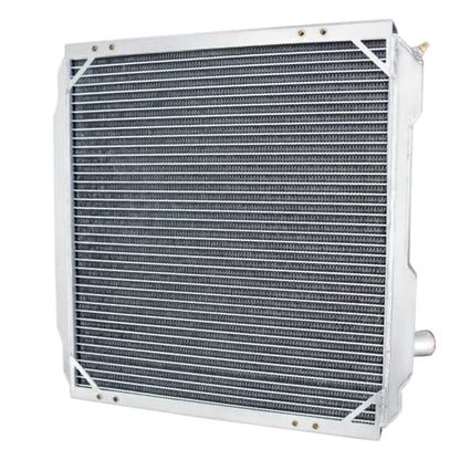 Full Aluminum Radiator compatible with 2002 2003 2004 Hummer H1 6.5L V8 Engine DIESEL 3 Row Core Radiators - size: 3 Row Radiator+CNC 1.3Bar Cap