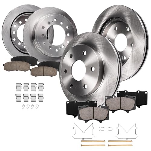 Detroit Axle - Brake Kit for Toyota 2003-2009 4Runner, 2007-2009 FJ Cruiser - size: 8PR1200015/kit