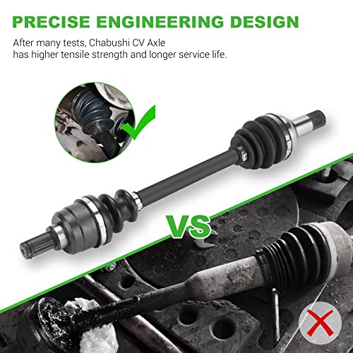 Front Rear Left/Right CV Axle Drive Shaft for Yamaha Grizzly 700 2007-2013, Grizzly 550 2009-2014, Kodiak 700 2016-2025, 2 Front & 2 Rear CV AXLE Full Set - size: Full Set