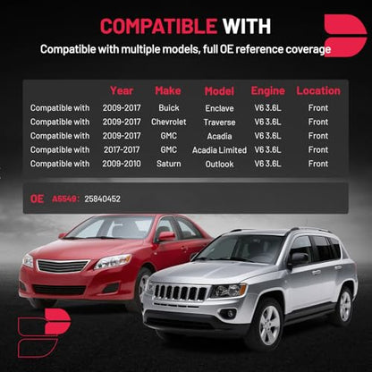 BDFHYK Engine Motor & Trans Mounts Compatible with Chevrolet Traverse - size: 2009-2017 GMC 1PCS-2