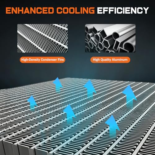 DPI-2334 28" Aluminum Radiator Compatible with 1999-2007 Chevy Silverado GMC Sierra Suburban Yukon Escalade 4.3L 4.8L 5.3L AT, Factory Replacement 1-Row Cooling Radiator - color: 28" 99-07 Silverado/Sierra/Suburban/Yukon/Tahoe