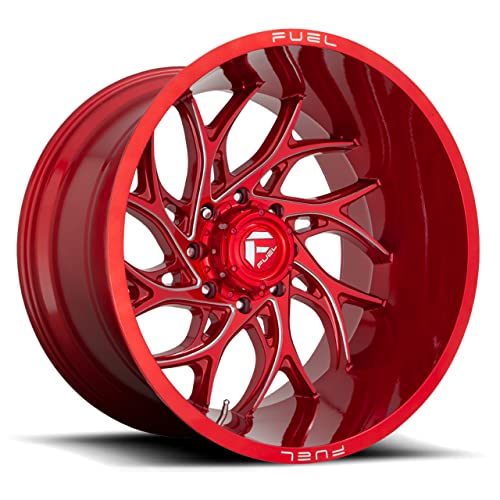 FUEL OFF-ROAD D742 RUNNER 20X10, 6X5.5, 4.79, -18mm CANDY RED MILLED - D74220008447 - color: CANDY RED MILLED, size: 20X10,6X5.5,-18mm