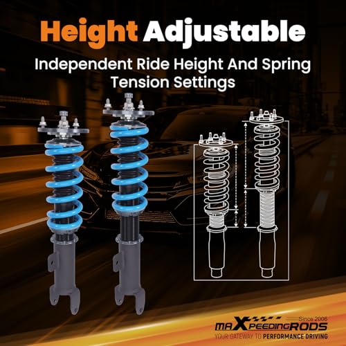 maXpeedingrods T6 Upgraded Coilovers for Dodge Charger RWD 2011-2022