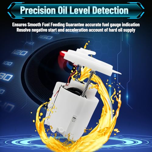 Electric Fuel Pump Assembly E7220M Compatible with 2007-2016 Jeep Compass Patriot 2.0L 2.4L, for Dodge Caliber 2007-2011, Replaces SP7040M 5183201AB - color: E7220M