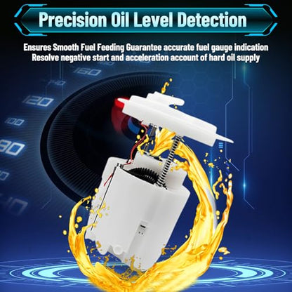 Electric Fuel Pump Assembly E7220M Compatible with 2007-2016 Jeep Compass Patriot 2.0L 2.4L, for Dodge Caliber 2007-2011, Replaces SP7040M 5183201AB - color: E7220M