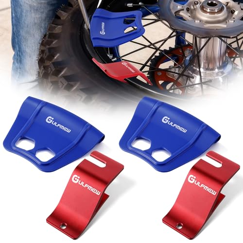 Motorcycle Tire Changing Tool Kit, Double Hole, Blue & Red, 4 Pcs - color: Blue & Red