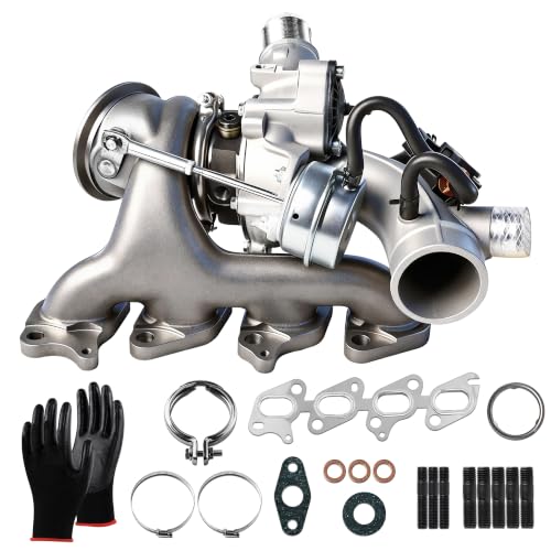 Turbo Charger Kit, Turbocharger with Gasket Compatible with Chevrolet Cruze/Cruze Limited/Sonic/Trax & Buick Encore, Replace# 55565353, 667-203 - size: Turbo with Hardware Kit