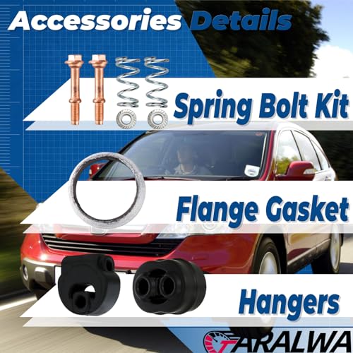 Direct Fit Exhaust Muffler For 2007-2011 Honda CR-V 2.4L,CRV3 - size: 2007-2011 Honda CR-V 2.4L