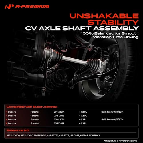 A-Premium Front Driver or Passenger Side CV Axle Shaft Assembly - style: Front Driver or Passenger Side