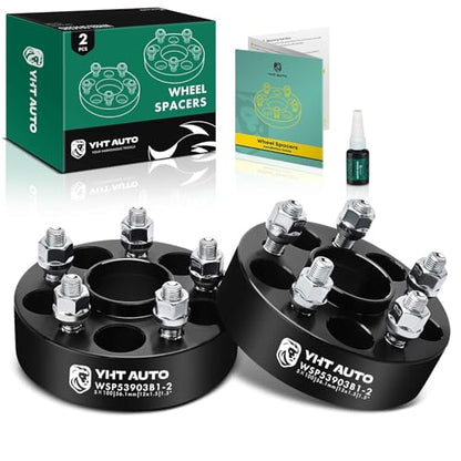 YHTAUTO 5x100 Hub Centric Wheel Spacers 1.5 Inch for Saab, Subaru, Toyota - size: 1.5 Inch Thickness, style: 2 PCS