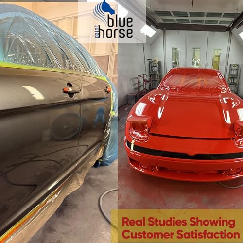 BH-A1004 Clear Coat & A2004 Fast Hardener – High-Gloss Urethane Finish | Rapid Drying 2K Automotive Clear | Ideal for Low-Temp Application - color: BH-A1004 Clear Coat and BH A2004 Fast Hardener