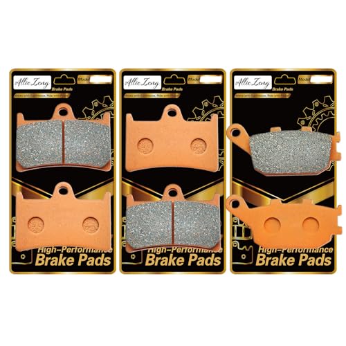 High-Performance Motorcycle Brake Pads - Carbon Fiber, Low Noise, Compatible with Fit for Yamaha mt 07 mt 09 mt 10 2014-2024 FZ1 Fazer FZ6 FZ8 06-16 yzfr6 Yzfr1 Yzfr7 R1 R6 R7 FA252F FA174R