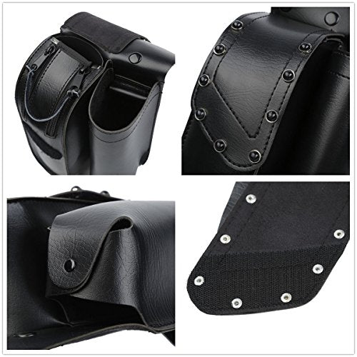 TCT-MOTORPARTS Saddlebag Guard Bag Water Bottle Holder Fit for Harley Touring Road King Electra Glide Ultra Classic 1993-2025 FLHTCU FLHTK FLHTC FLHTCUSE8