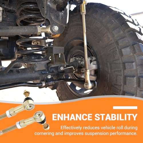 Adjustable Sway Bar End Link 4-6" Lift Compatible with Jeep Wrangler JK