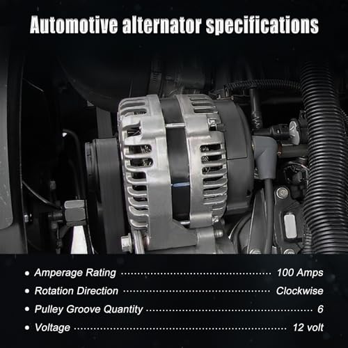 Alternator for Ma~zda 3 2010-2013 L4 2.0L 11342N 11342 A2TJ0791 - size: 2010-2013 Ma~zda 3 L4 2.0L.