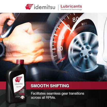 Idemitsu Full Synthetic Racing 75W-90 Gear Oil – 1 Qt, Case of 12 - size: 1 Quart, Case of 12