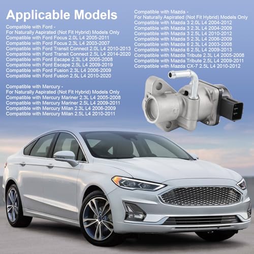 EGV1025 EGR Exhaust Gas Recirculation Valve Fit for Ford Escape Focus