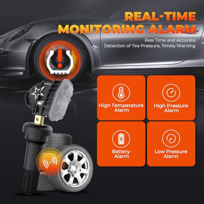 Jsueng Pre-Programmed TPMS Sensor Tire Pressure Monitoring Sensor - size: 13598771-4pcs
