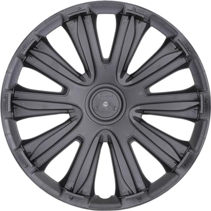 15 inch Wheel Rim Cover Hubcaps - Universal Hubcap Wheel Covers - color: 5083-Black & Red-15