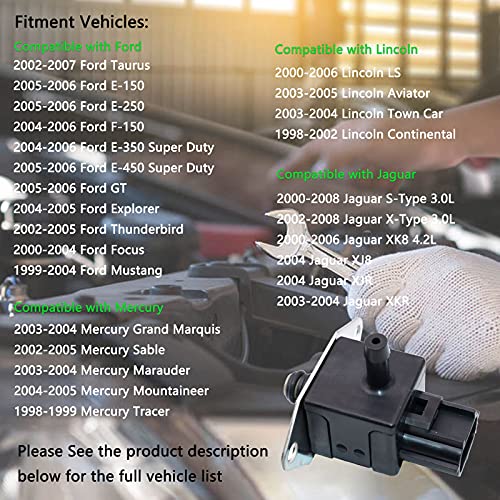 Fuel Injection Pressure Regulator Sensor for Ford Jaguar Lincoln