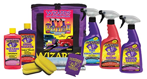 Wizards Detailing Cool Kit - Complete 10-Piece Car Care Set - color: Detailing Kit (7 pc)