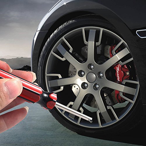 Tire Valve Stem Removal Tool,Valve Core Tool,Schrader Valve-Stem Core Remover,Tire Valves Tools for Schrader Valves Cores,Universal Motorcycle Car Truck Bike Valve-Stem Screwdriver