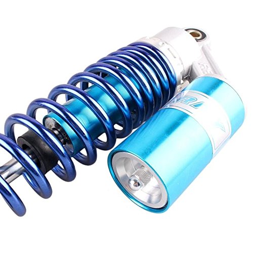 320mm Pair Rear Motorcycle Shock Absorbers Suspension Eye to Clevis Universal for Kawasaki Honda Yamaha Suzuki Blue - color: 320mm Blue