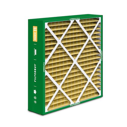 Filterbuy 19x20x5 Air Filter MERV 11 Pet & Allergy Defense (2-Pack) - size: 19x20x5