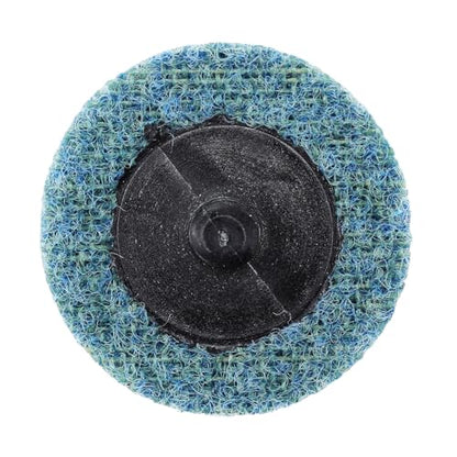 BHA Surface Conditioning Quick Change Discs, 2" Blue (Fine) Prep Pad - 25 Pack - color: Blue