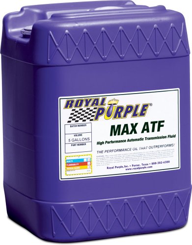 Royal Purple 05320 Max ATF High Performance Multi-Spec Synthetic Automatic Transmission Fluid - 5 Gallon - size: 5 Gallon