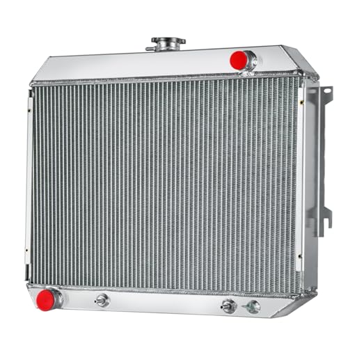 3 Row Aluminum Radiator For 1968-1974 Dodge Charger Coronet/Plymouth Mopar V8 1969 1970 1971 1972 1973 Radiators