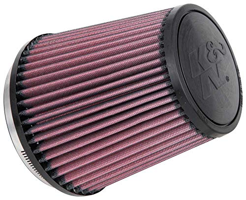 K&N High-Flow Original Lifetime Universal Clamp-On Air Filter: High Performance, Premium, Washable: Flange Diameter: 4.5 In, Filter Height: 6 In, Flange Length: 0.625 In, Shape: Round Tapered, RU-4740