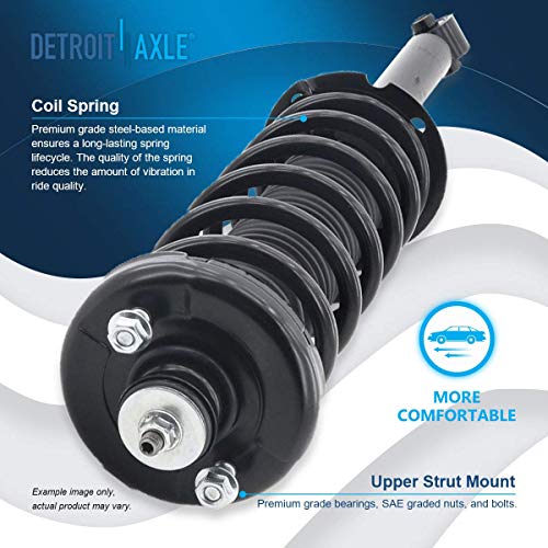 Detroit Axle - 2pc Rear Struts for 2004-2008 Acura TL - size: 171372 x2/PAIR