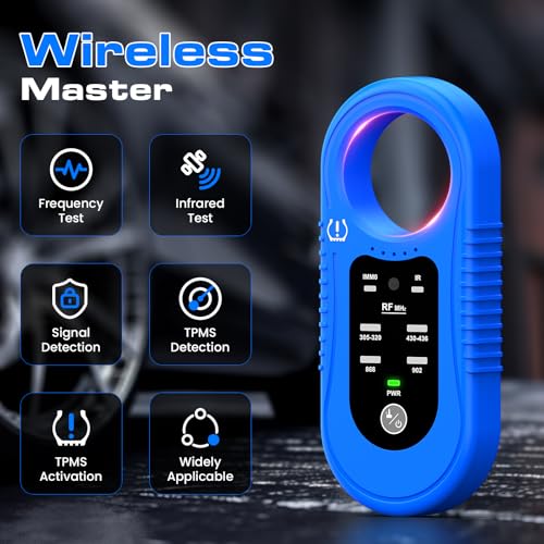 OBDResource TPMS Relearn Tool, Frequency Detector, Key Signal Tester 5-in-1