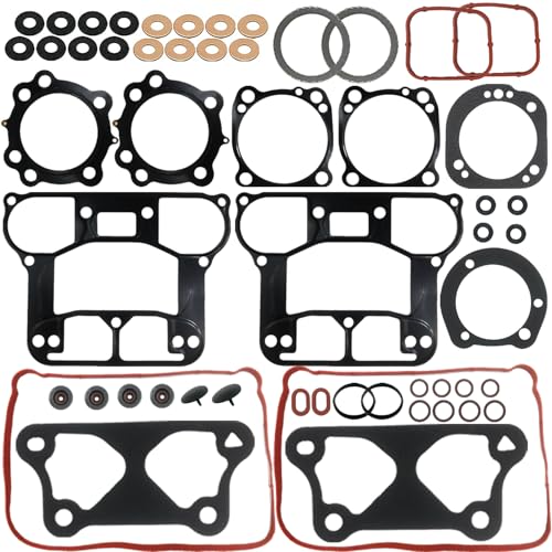 54 Pcs Top End Gasket Set for Sportster 1200 XL1200 Forty Eight