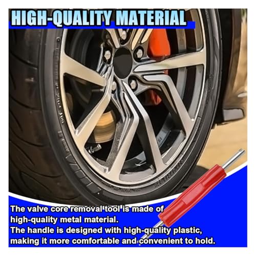 5PCS Valve Core Removal Tool, Double Head Car Tire Valve Stem Tool - size: Double Head
