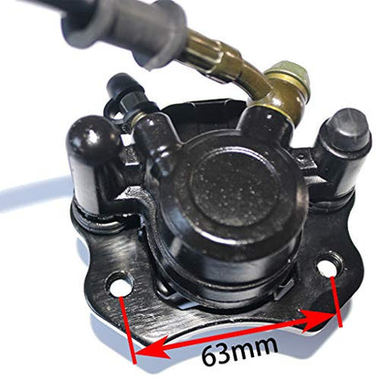 Rear Hand Hydraulic Disc Brake Master Cylinder Caliper Assembly