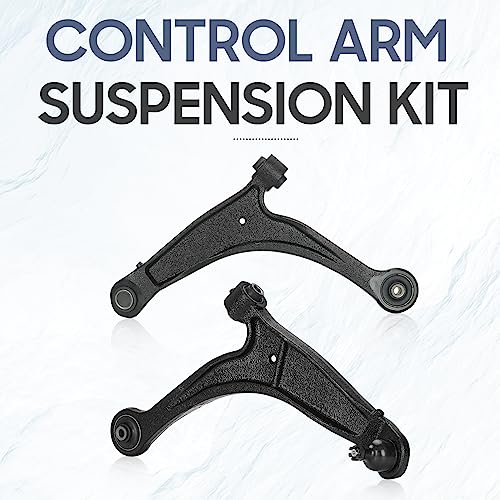 Front Lower Control Arm Suspension Kit w/Ball Joint Assembly Compatible with Honda Ridgeline 2006-2014 K621545 K621546-2pc Set
