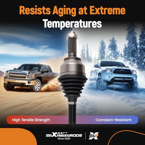 maXpeedingrods Front Left CV Axle Assembly for Mazda 3 2005-2013 GG2625600H - size: for 66-6306-L