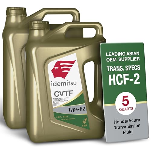Idemitsu CVT HCF-2 Transmission Fluid for Honda – 5 Qt, Pack of 2 - size: 5 Quart, style: 2 Pack