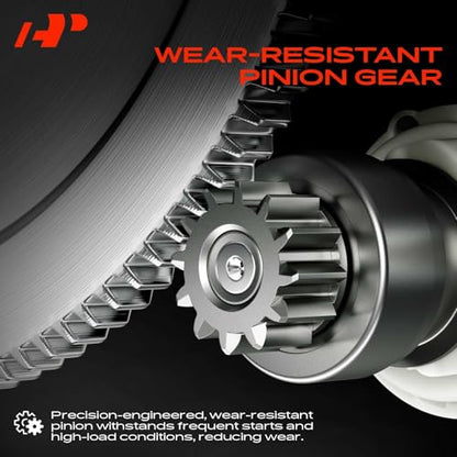 A-Premium Starter Motor 12V 1.4KW 10 Teeth CW Compatible with Mercedes-Benz