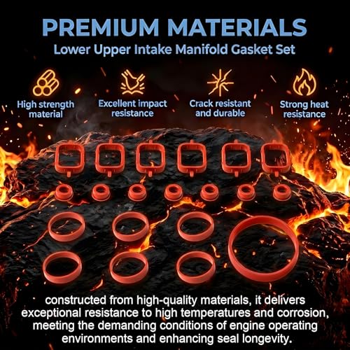 Sorello 11612245439 Engine Intake Manifold Gasket Seal Set for BMW X5 335D
