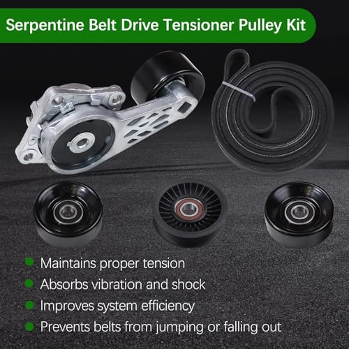 90K-38274A Drive Belt Tensioner Idler Pulley Serpentine Kit
