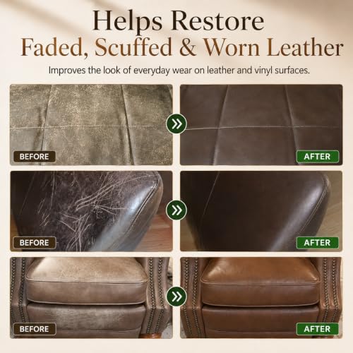Leather Recoloring Balm, Camel - color: Camel.