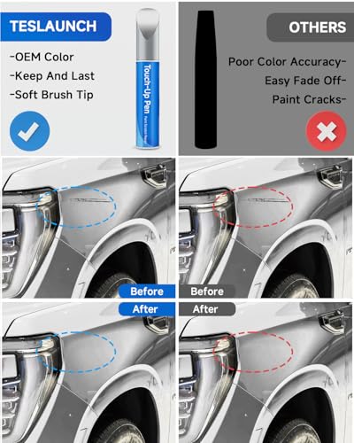 Silver Ice/Quicksilver/Switchblade Silver Metallic GAN/WA636R/WA8636/17 Touch Up Paint Pen Compatible with GMC– DIY Car Paint Scratch Repair Kit, Automotive Paints, Exact Color Match for Scratches - color: Silver Ice/Quicksilver/Switchblade Silver Metalli