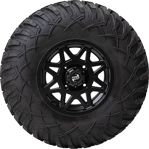 4/137 Tusk Tintic Wheel 15x7 4.0 + 3.0 Matte Black For Can-Am Defender HD10 Pro XT 2020-2023
