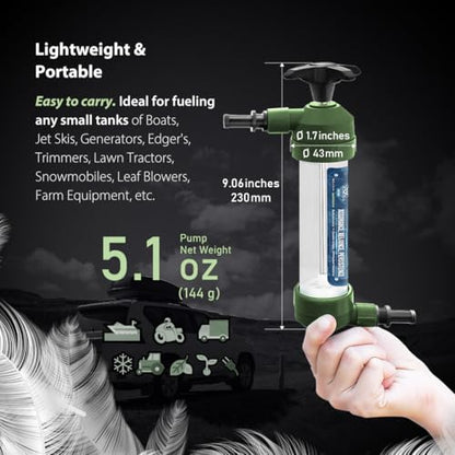 FIRSTINFO Taiwan Multi-Use Siphon Oil Fuel Transfer Pump