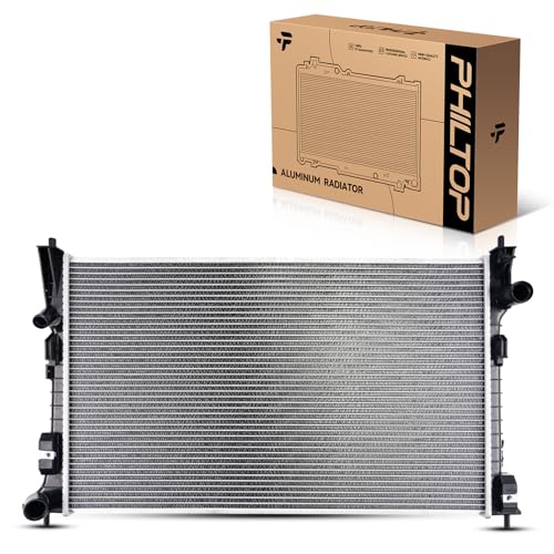 PHILTOP CU2937 Engine Coolant Aluminum Radiator Fit for 2007-2011 Edge, 2012-2014 Edge 3.5L, 2013-2019 Taurus 3.5L, 2008-2012 Taurus, 2007-2015 MKX, 2010-2012 Flex 3.5L, 2010-2016 MKS 3.7L - size: Edge, Taurus, MKX, Flex, Taurus X, MKS 3.5L 3.7L