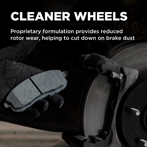 Wagner Brake ThermoQuiet QC1092 Ceramic Disc Brake Pad Set - size: QC1092, style: TQ - Ceramic