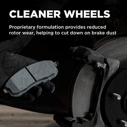 Wagner Brake ThermoQuiet QC1092 Ceramic Disc Brake Pad Set - size: QC1092, style: TQ - Ceramic